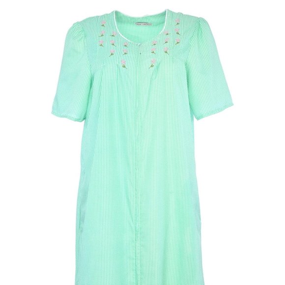 House Dresses for Women with Pockets - Lightweight Breathable Short Sleeve Comfy - Picture 2 of 4